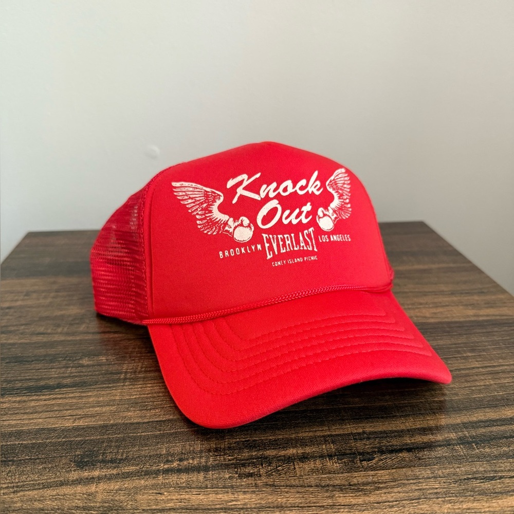 Coney Island Picnic Everlast Red Trucker Hat